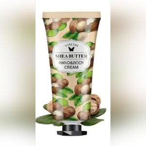 Shea Butter Hand & Body Cream - Cream & Green Mini